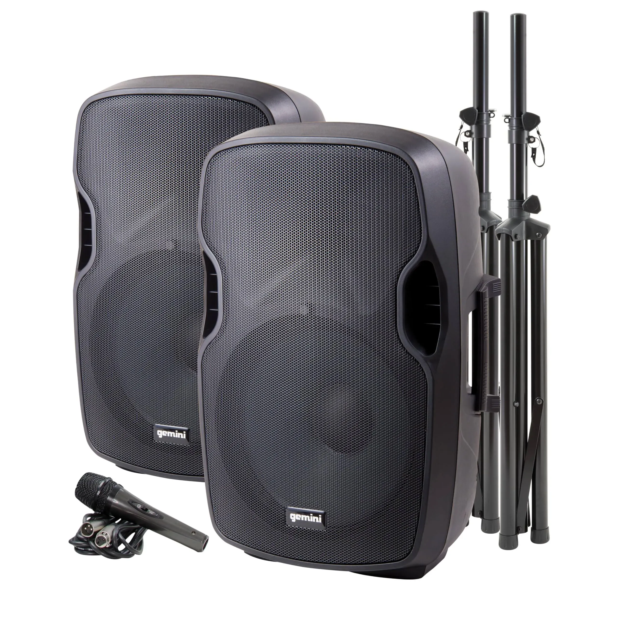 Gemini PA-SYS15 Complete Dual Speaker Pa Package