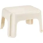 Rubbermaid 1 Step Lightweight Slip Resistant Roughneck Tough Step Stool, Tan