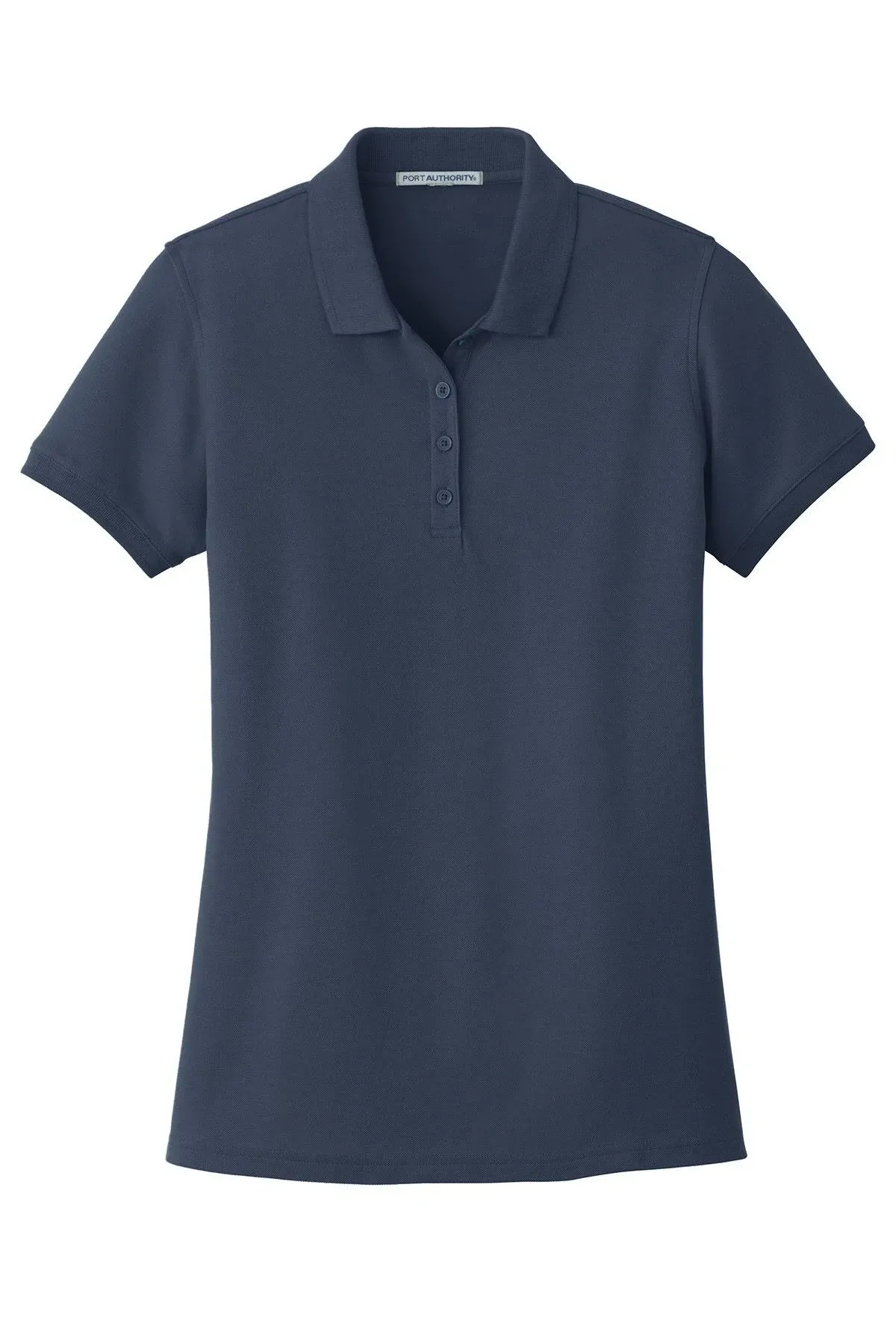 Port Authority L100 Ladies Core Classic Pique Polo 3XL River Blue Navy