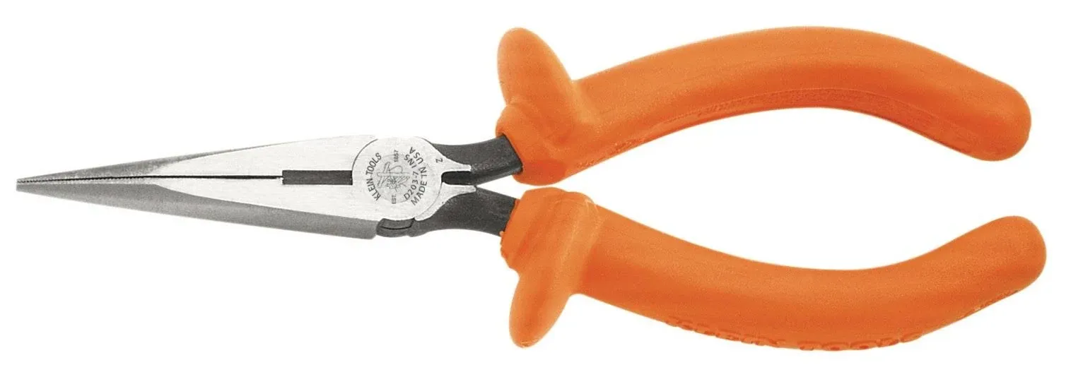 Klein Tools D203-7-INS Insulated Long Nose Pliers 7"