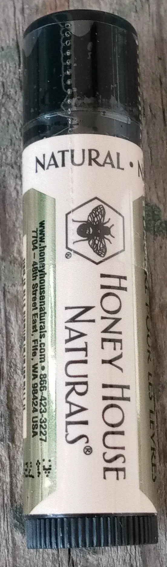 Honey House Naturals Lip Butter Tube 0.15 Oz. - Natural