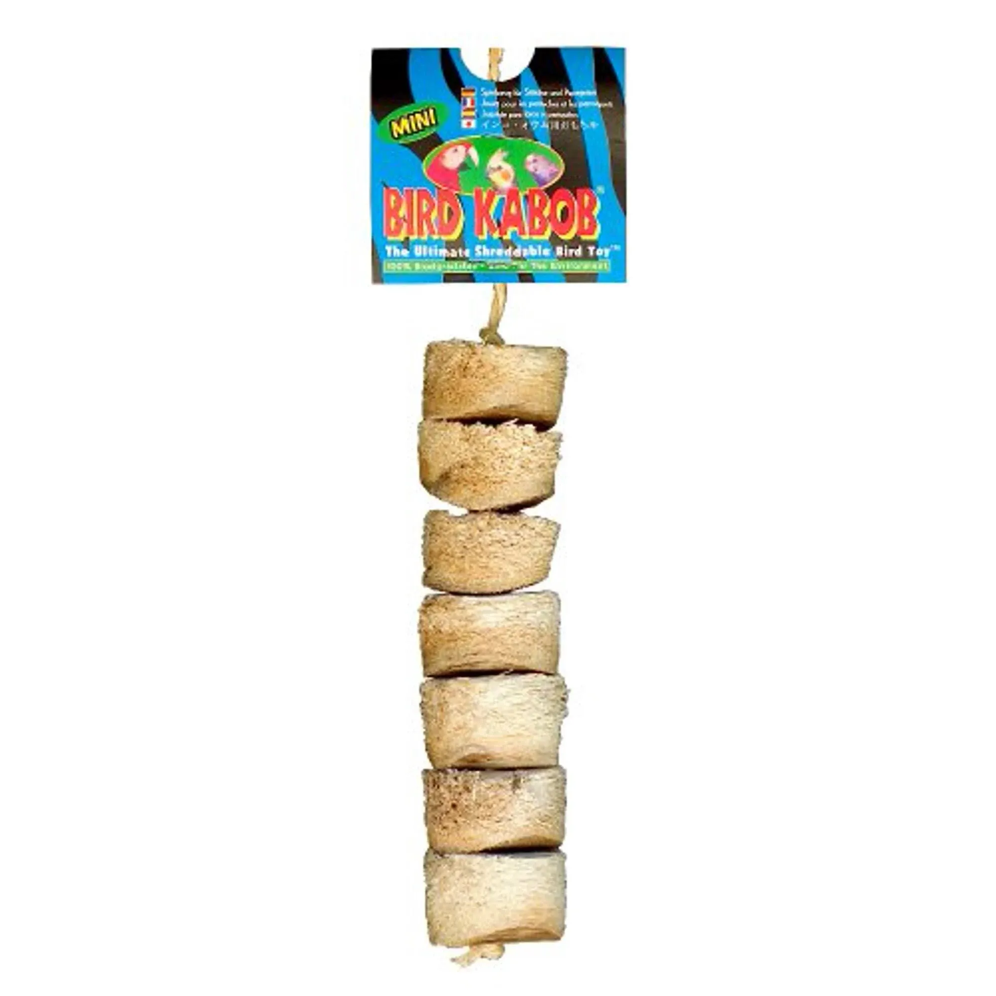 Wesco Mini Bird Kabob The Ultimate Shreddable Bird Toy