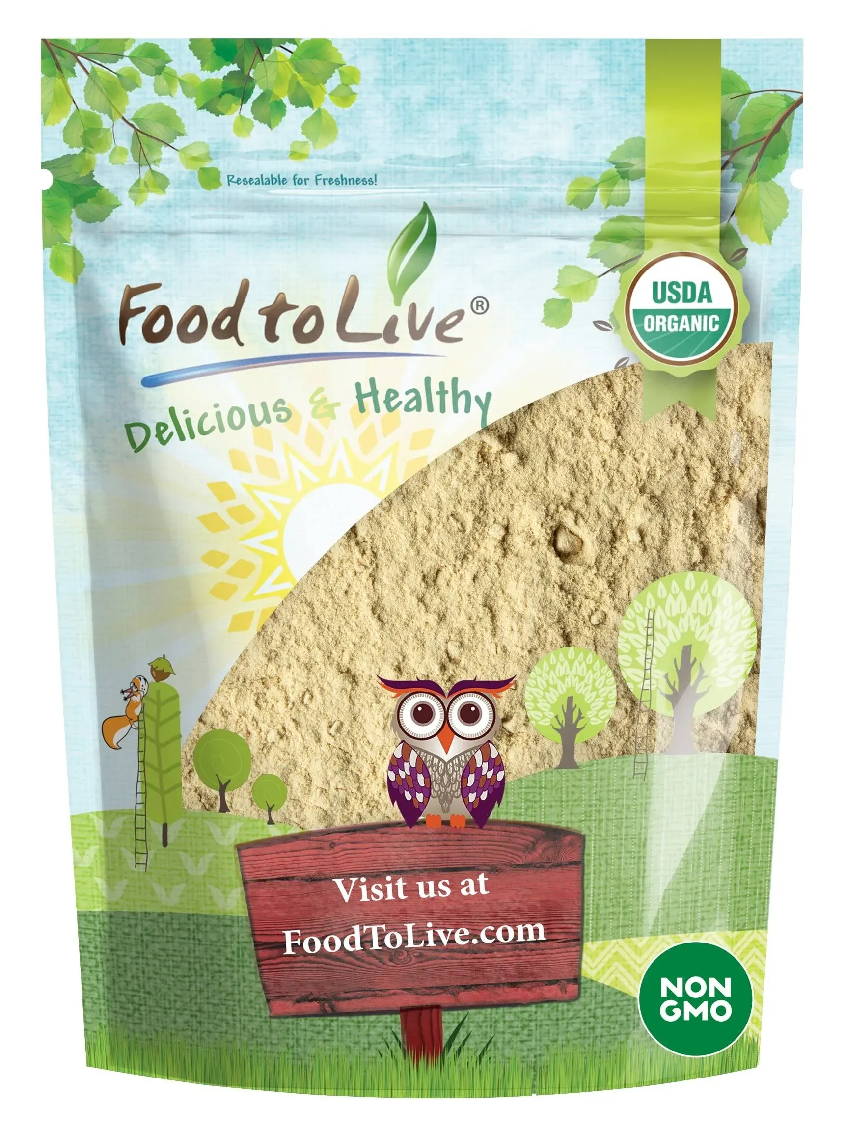 Organic Shiitake Mushroom Powder — Non-GMO, Kosher, Vegan Superfood, B