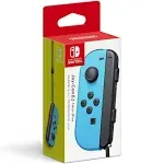 Joy-Con Left (Neon Blue) (Nintendo Switch)