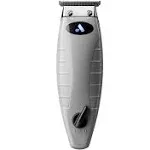 Andis 74055 Professional Corded/Cordless Hair & Beard Trimmer, Zero Gapped, Close Cutting Carbon Steel T-Outliner Blade, Grey