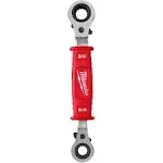 Milwaukee 48-22-9212 Lineman’s 4-in-1 Insulated Ratcheting Box Wrench