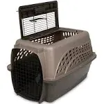 Petmate 2 Door Top Load Kennel TAN.