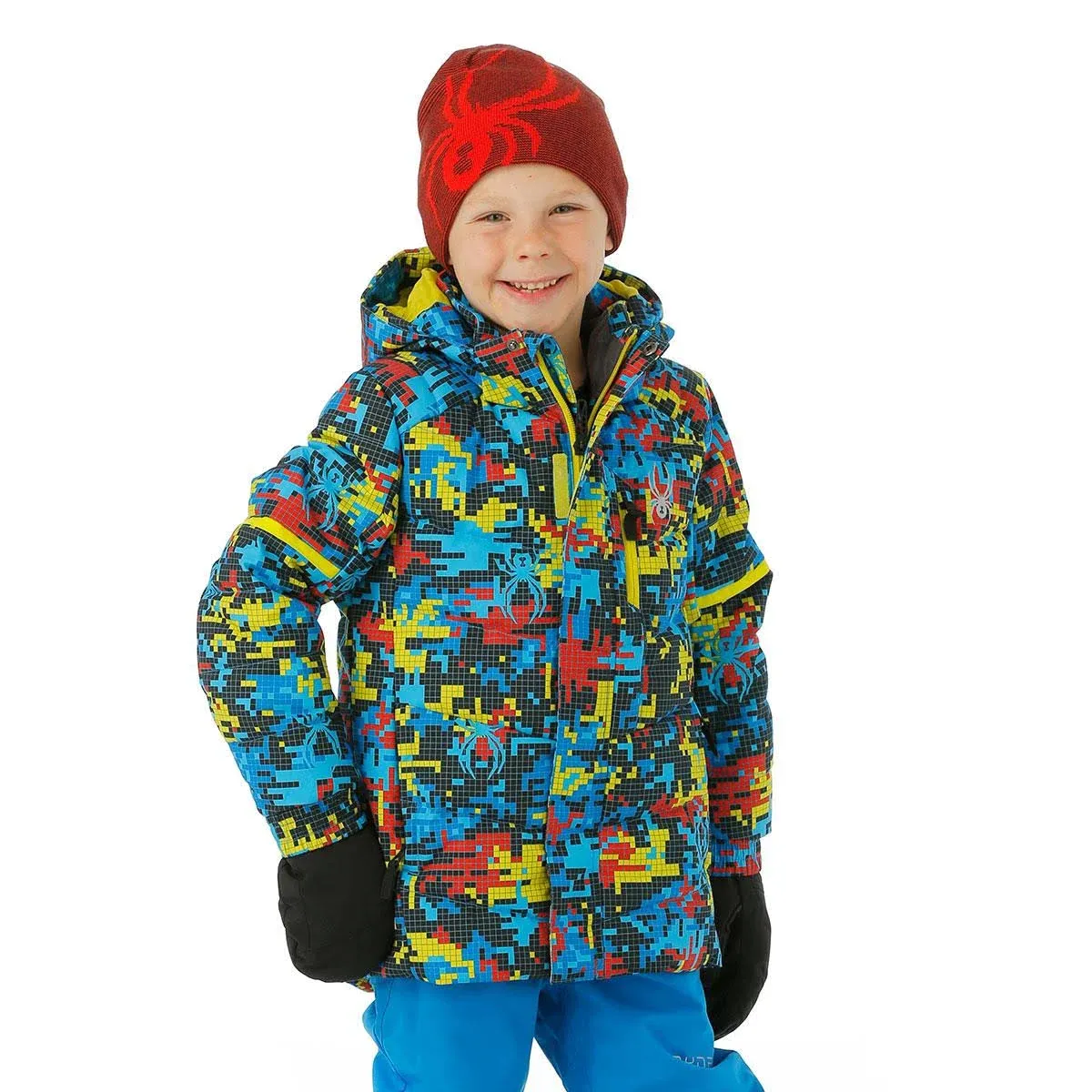 Spyder Boys Mini Impulse Synthetic Down Jacket