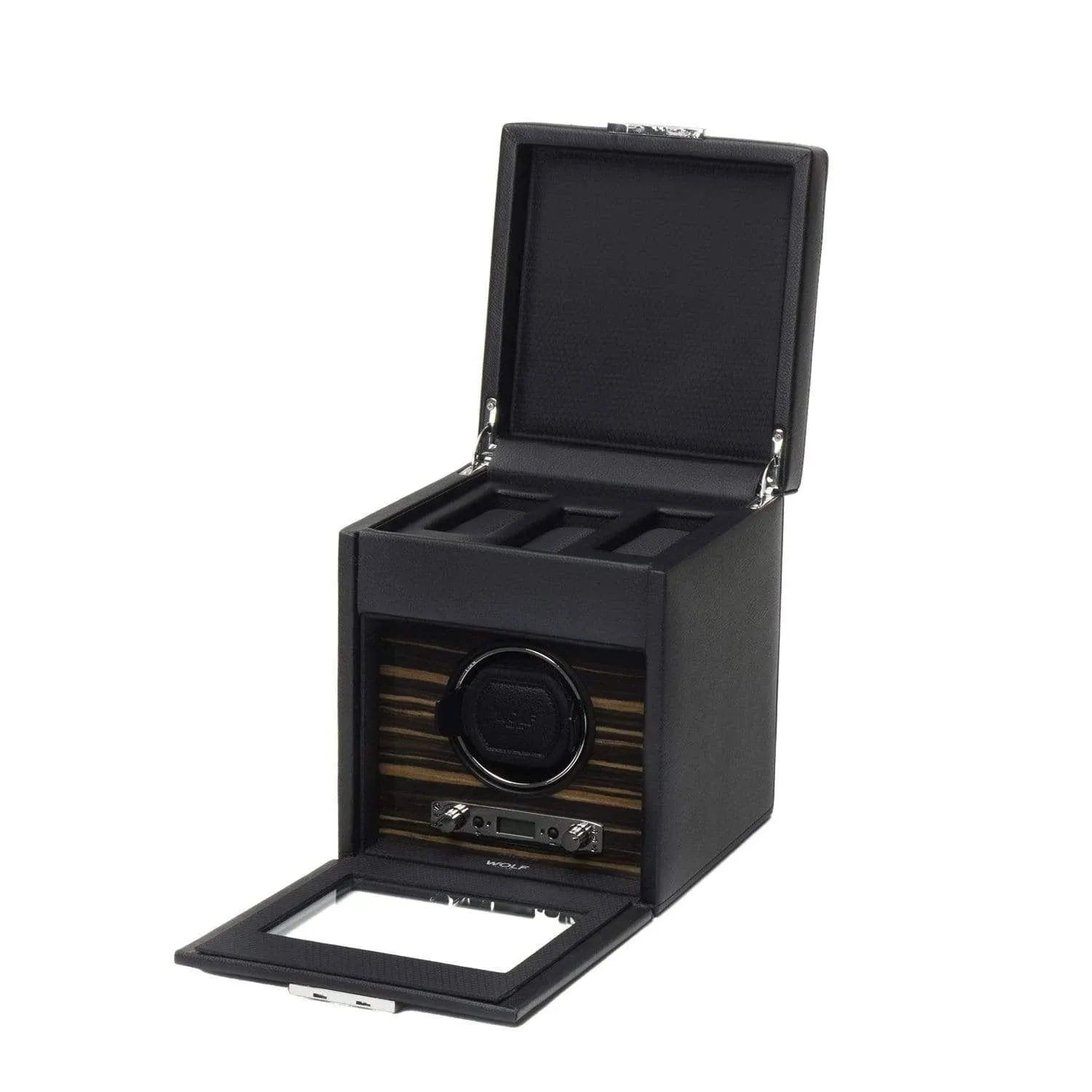 Wolf Roadster Triple Watch Winder with Storage