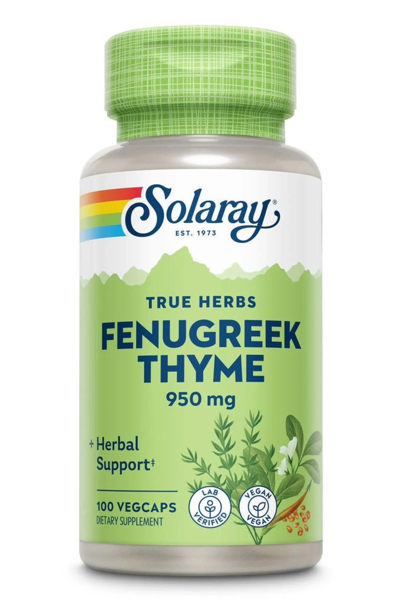 Solaray Fenugreek & Thyme