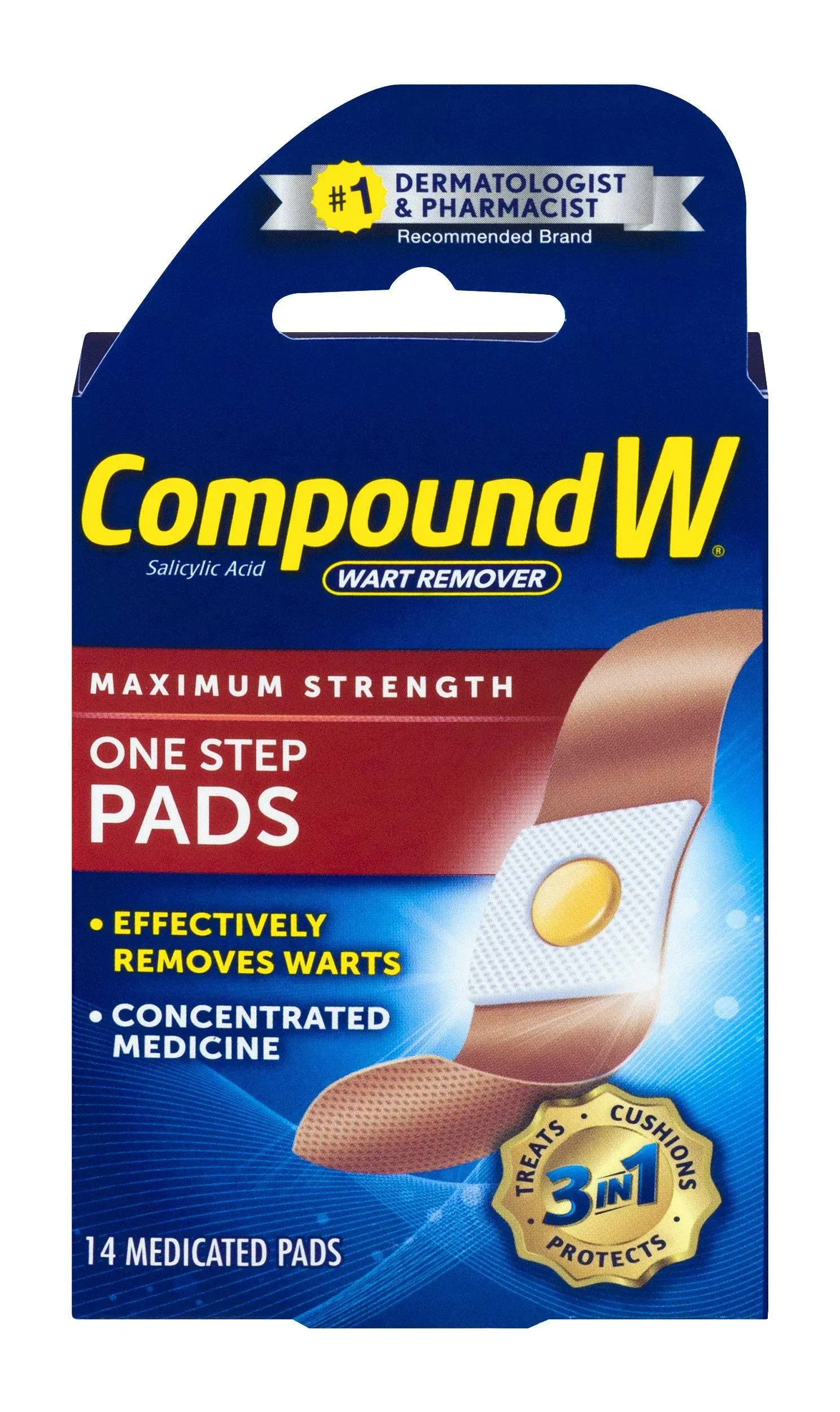 Compound W Maximum Strength One Step Wart Remover