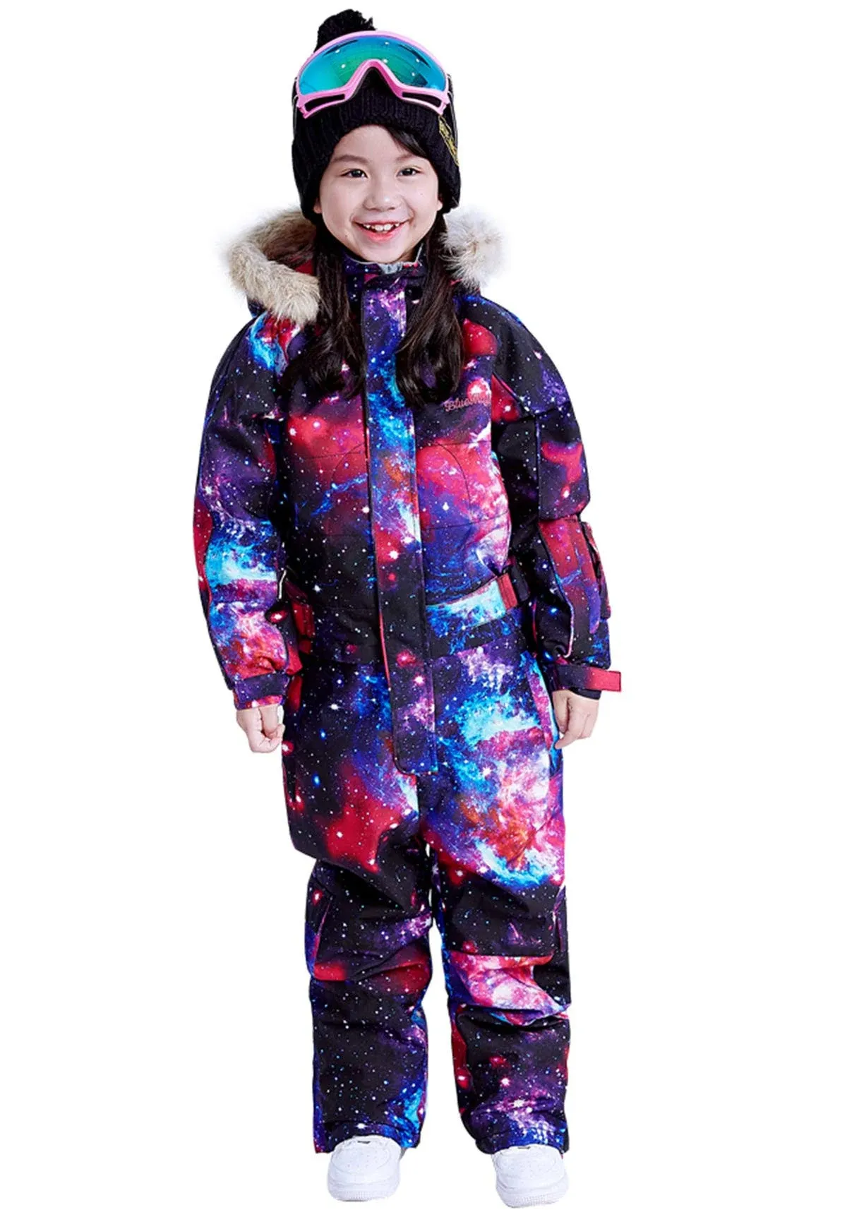 Bluemagic Kid's Baby One Piece Snowsuits Overalls Ski Suits Jackets Coats Jumpsuits Winter Outdoor Waterproof Snowboarding