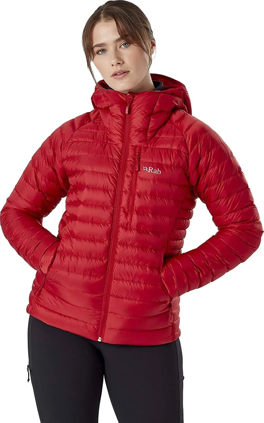 Women's RAB Microlight Alpine (Ascent Red) Jacket