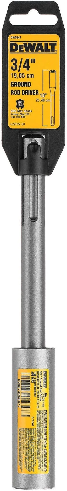 DEWALT DW5847 Ground Rod Driver SDS Max Shank