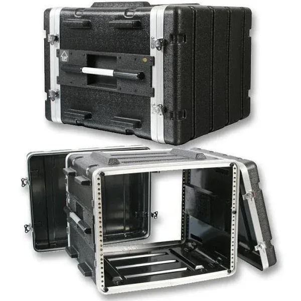 Stackable 17" Debth, 19" ABS Rack Flight Case (10U)