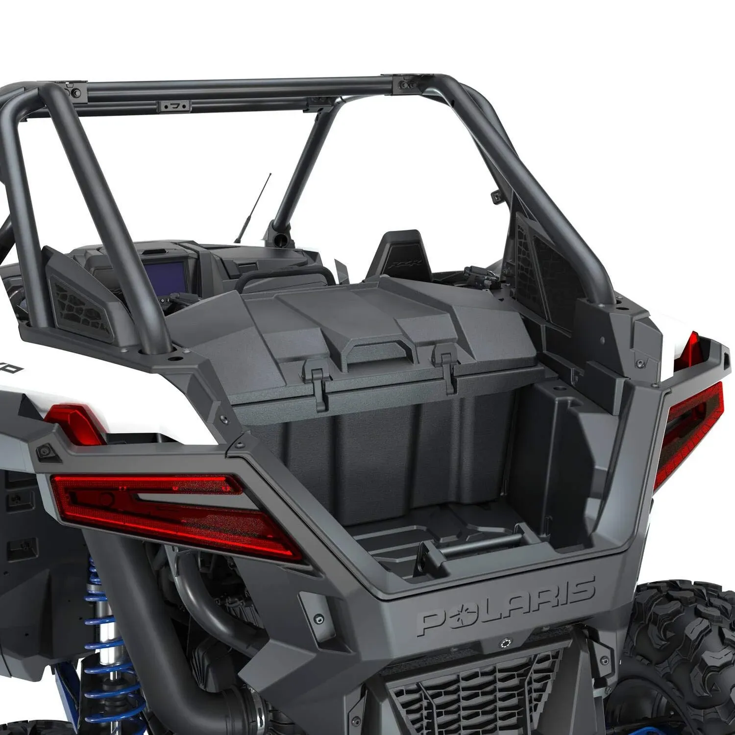 Polaris RZR 73 qt Black Lock & Ride Forward Cargo Storage Box - 2883751