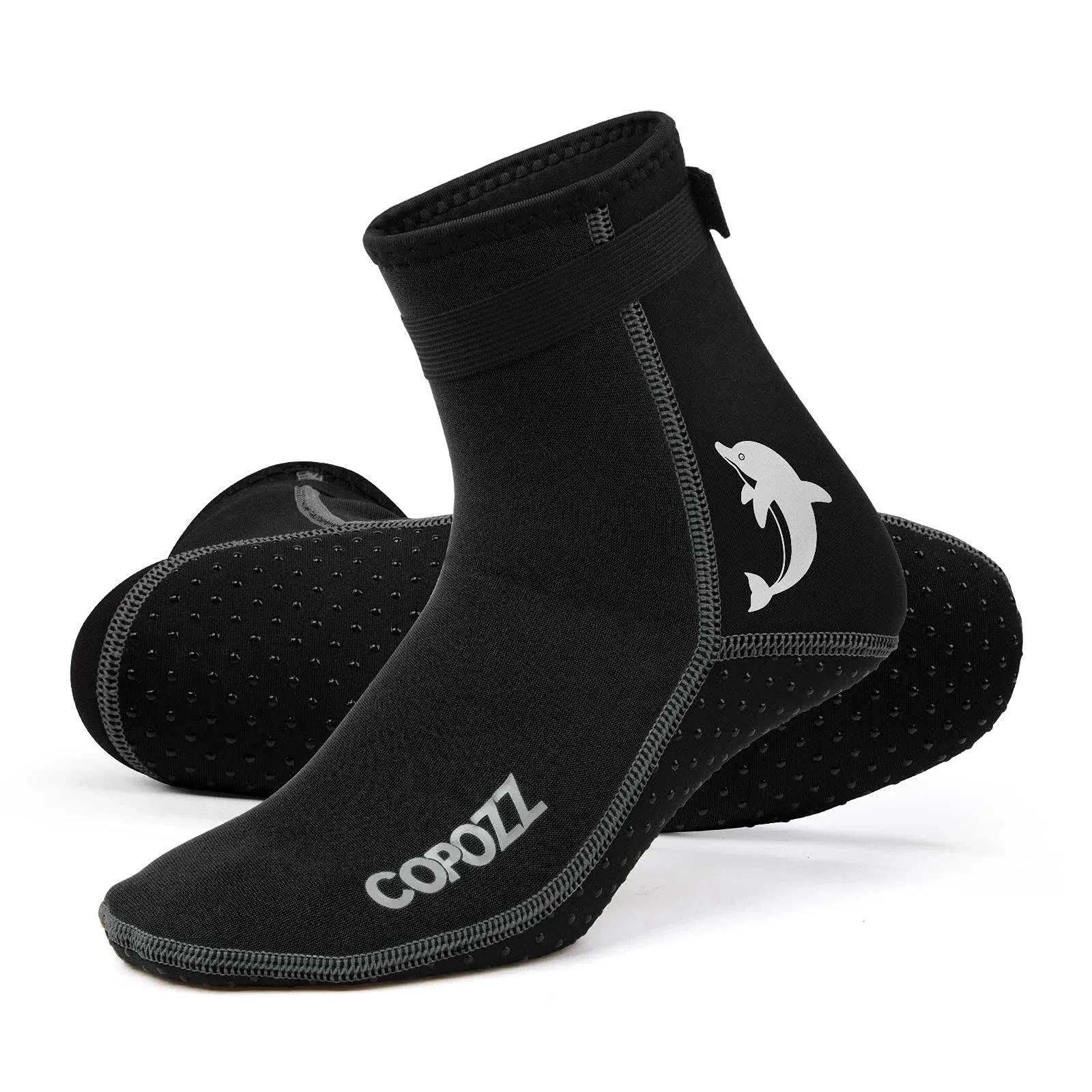 COPOZZ Diving Socks 3mm Neoprene Beach Water Socks-Anti Slip for Snorkel Swim ...