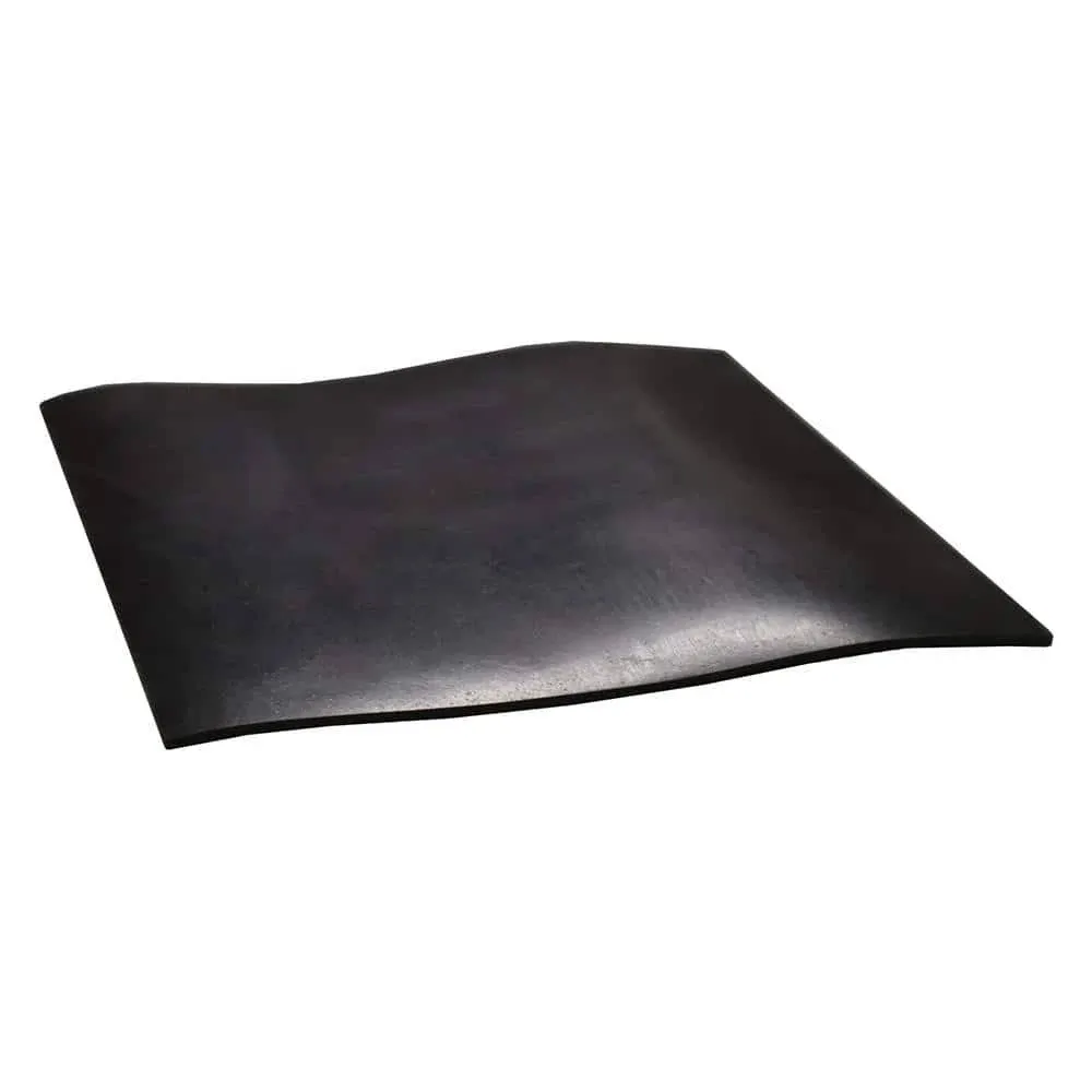 General Purpose Rubber Sheet 60A - Black - 0.125"" x 8"" x 8""