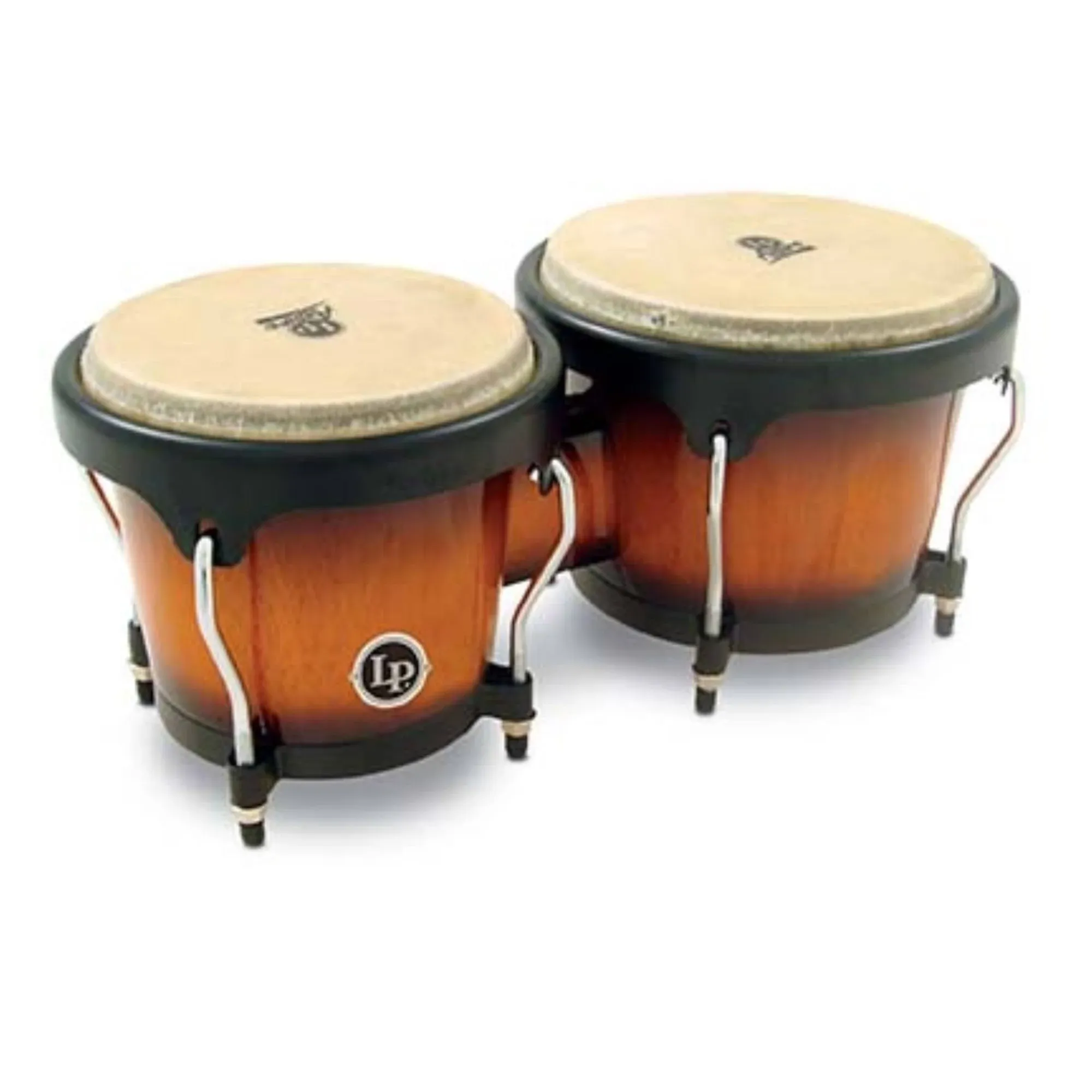 Latin Percussion Aspire Wood, Vintage Sunburst Bongos (LPA601-VSB)