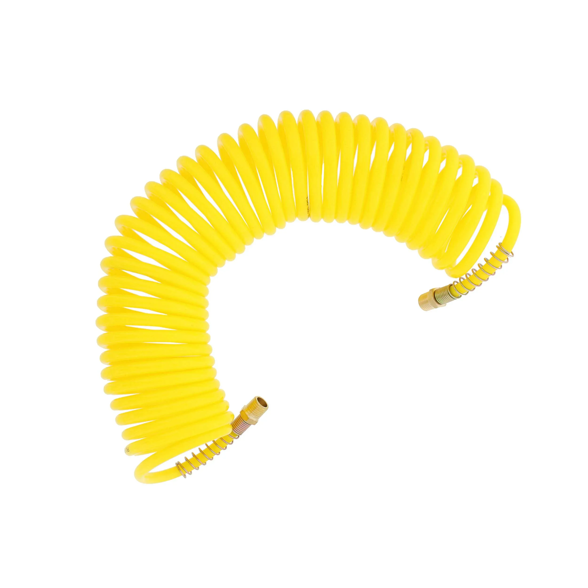 ABN Recoil Hose 1/4" inch x 25’ Feet Polyurethane Coil Air Compressor Staple Gun