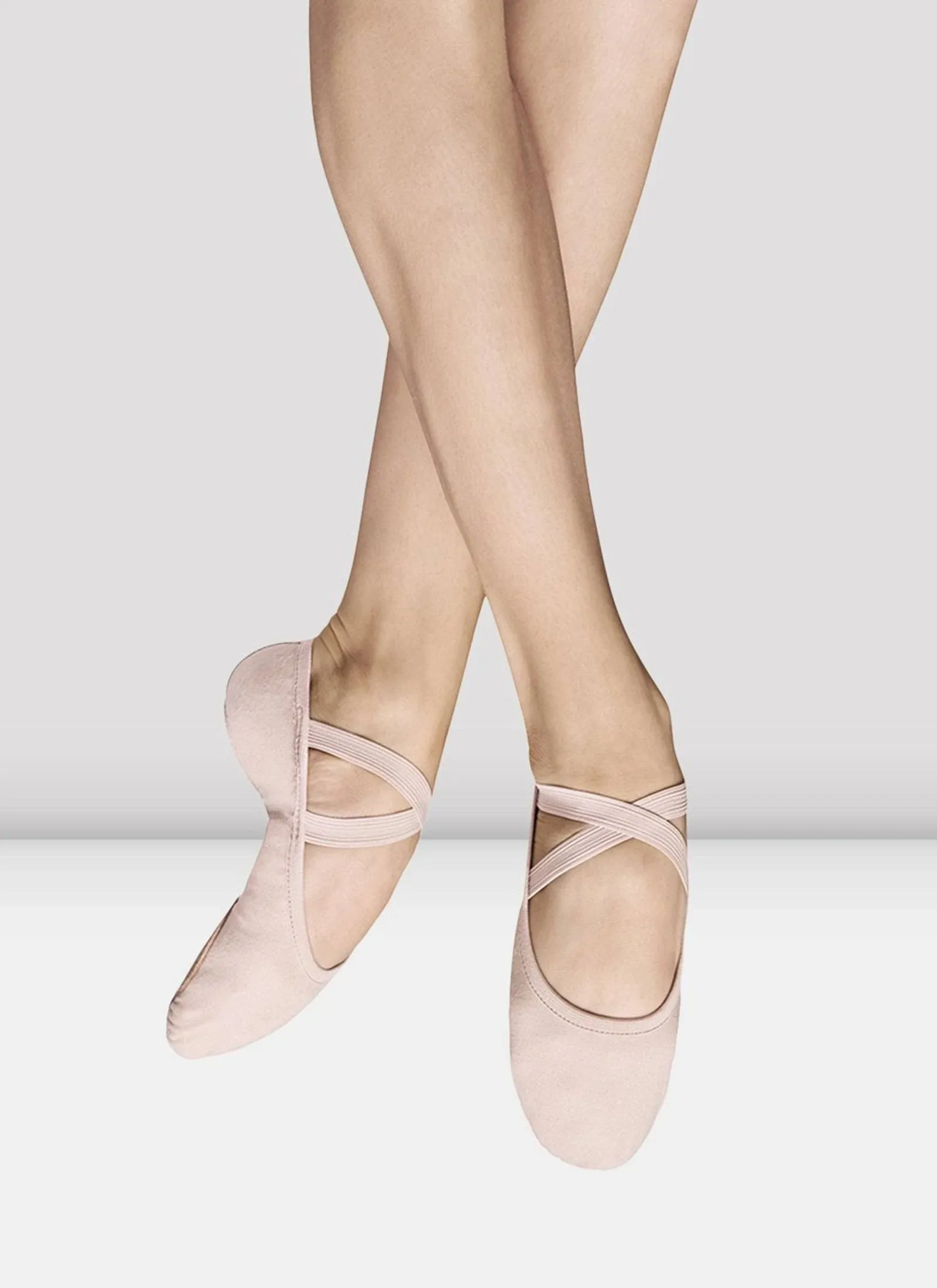 BLOCH PERFORMA CANVAS STRECH BALLET CHILD SIZES