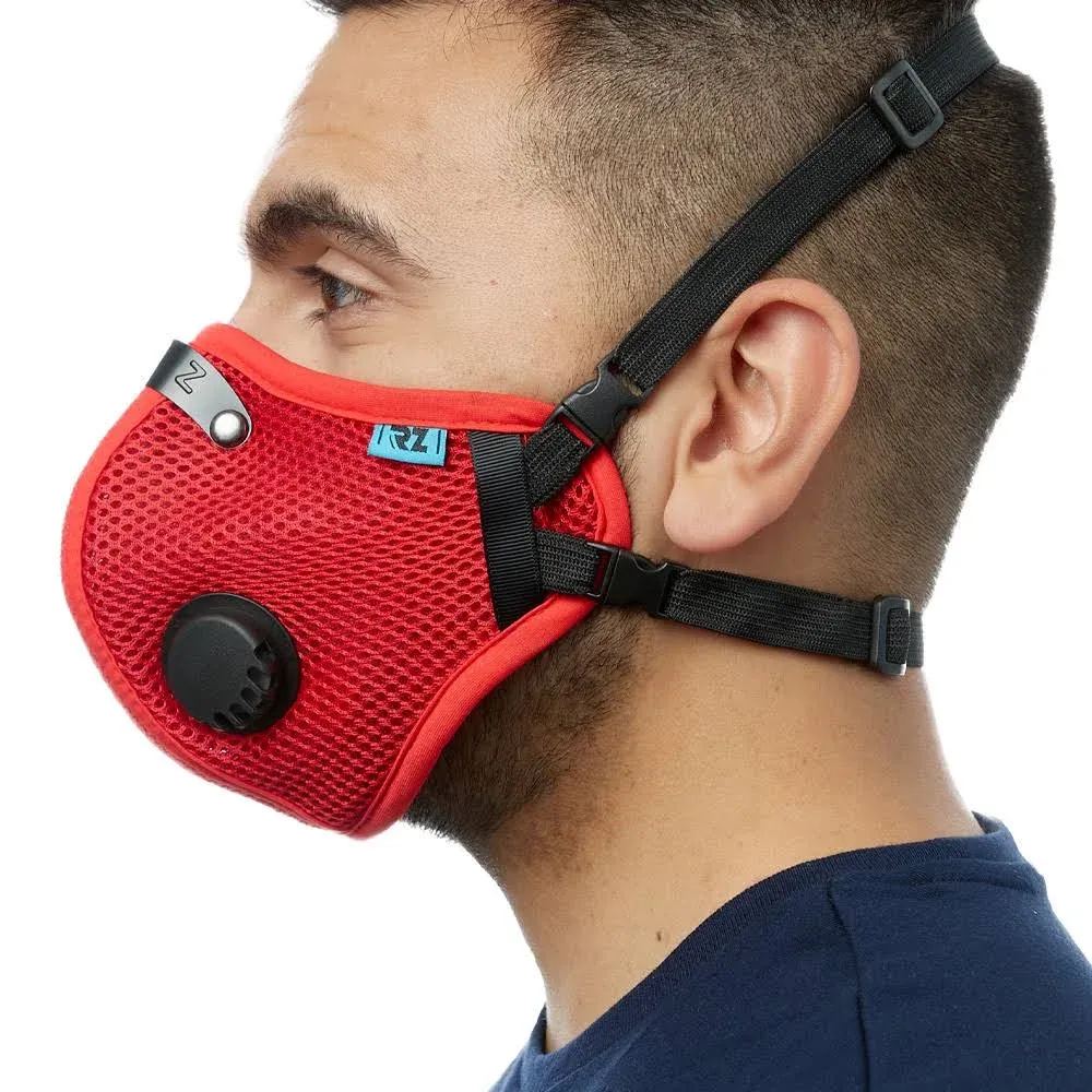 RZ Mask M2.5 Mesh Mask (Large, Red)