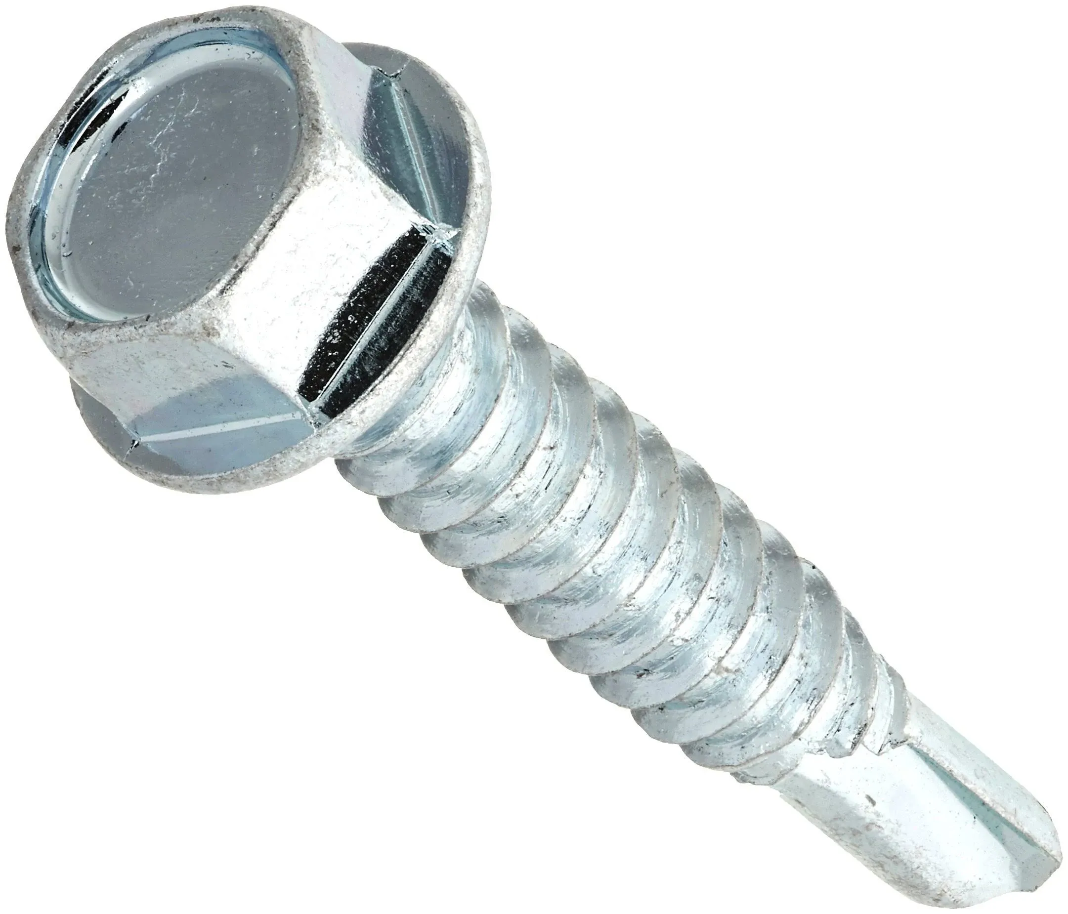 LB 1.5x14 ZN SD Screw,No 47225,  Hillman Fasteners