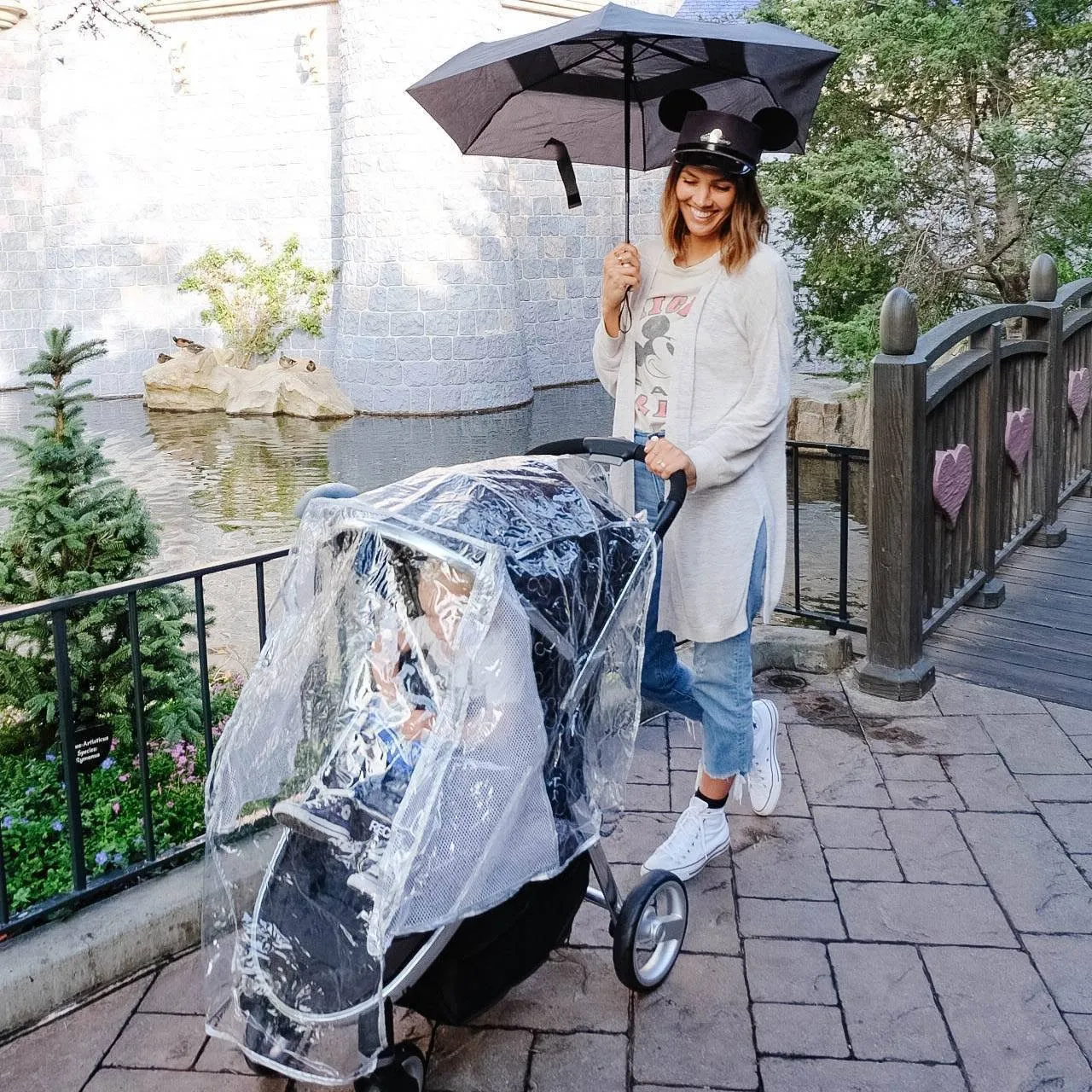 Disney Baby by J.L. Childress Universal Stroller Rain Cover