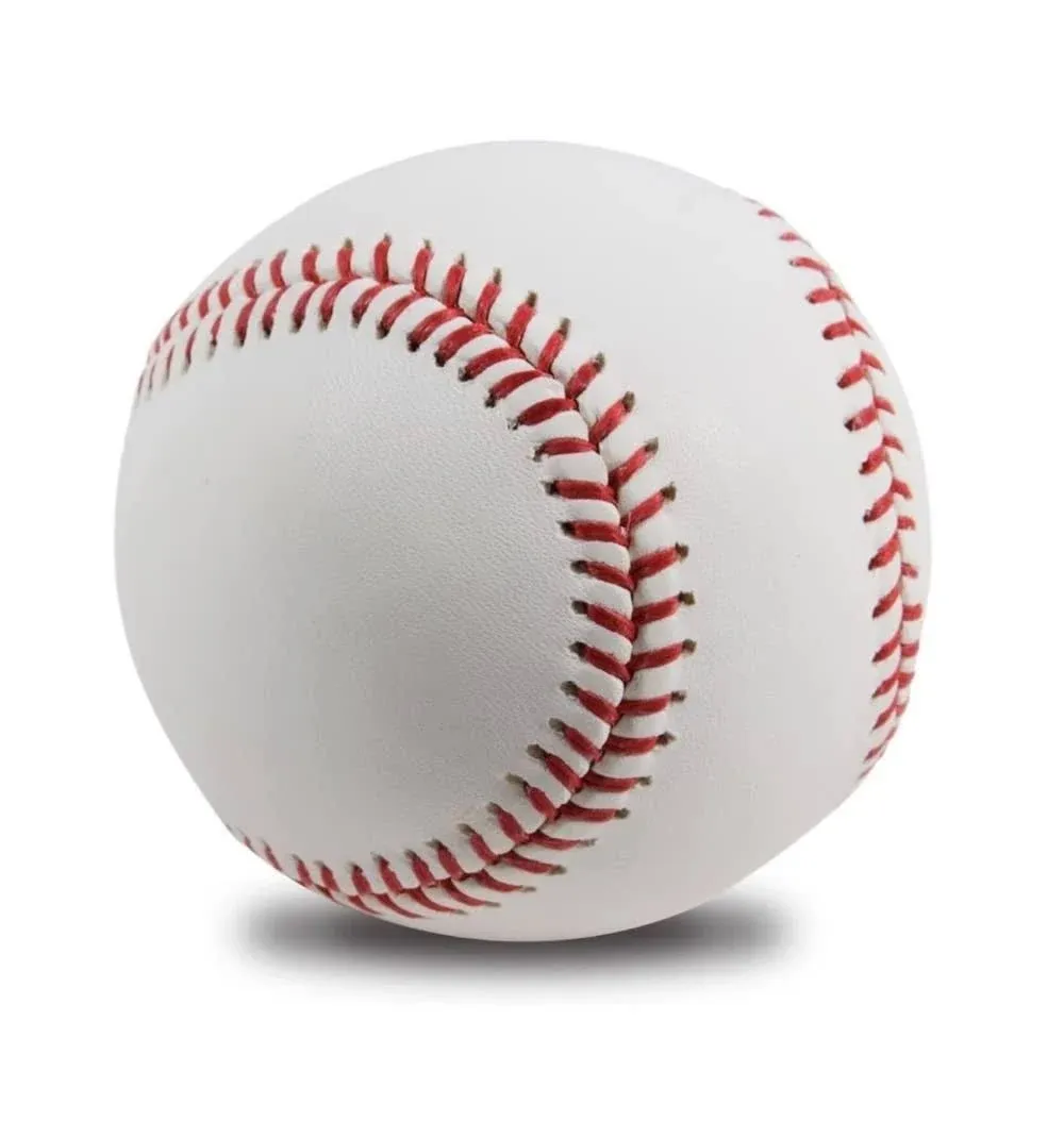 All-American Plain Blank Baseball for Adult and Youth Competition, League Play, Practice, Autographs, and Crafts (Single Ball)