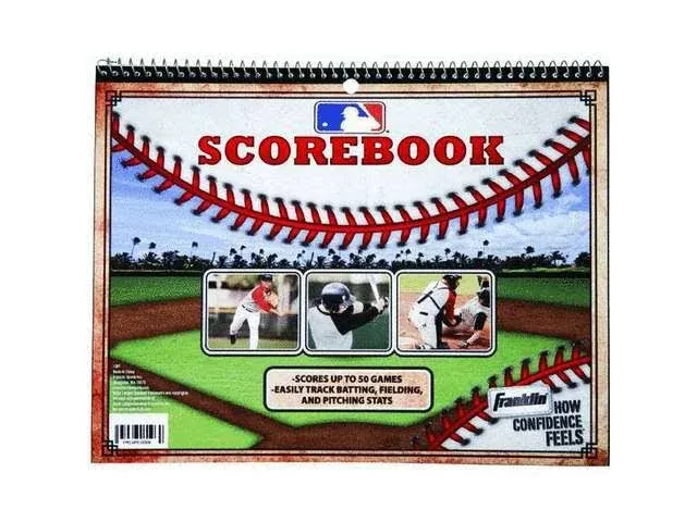 Franklin Sports 19187 Baseball and Softball Scorebook