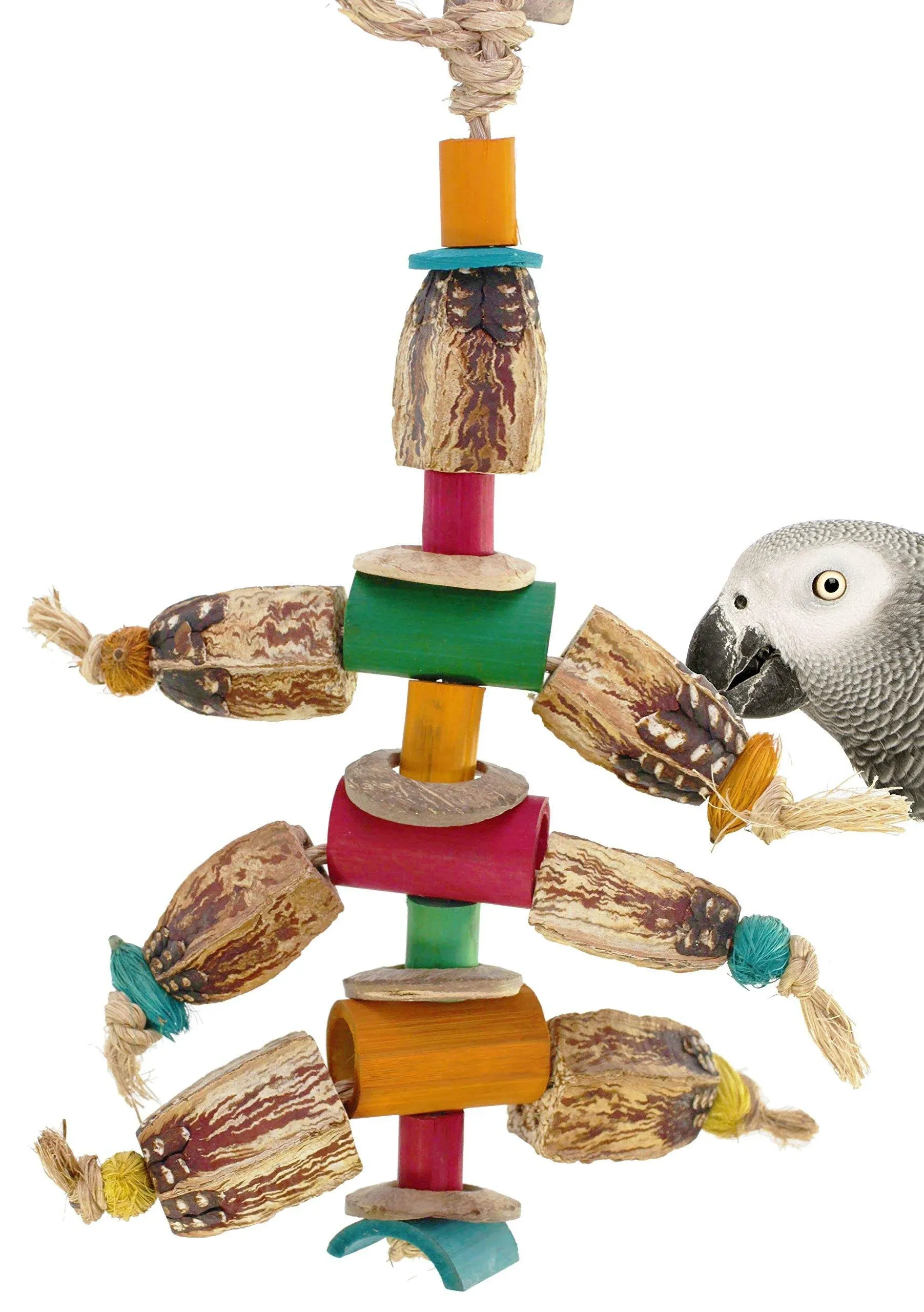 Planet Pleasures 41197 Small Mahogany Ant Bird Toy Cage Toys Cages Foraging Chew ...