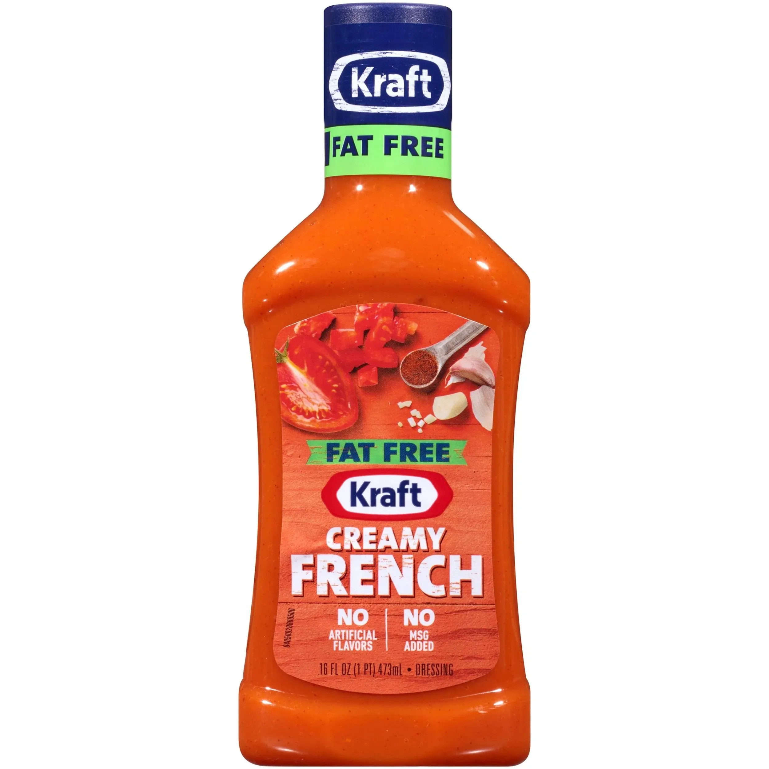 Kraft Dressing, Fat Free, Creamy French - 16 fl oz