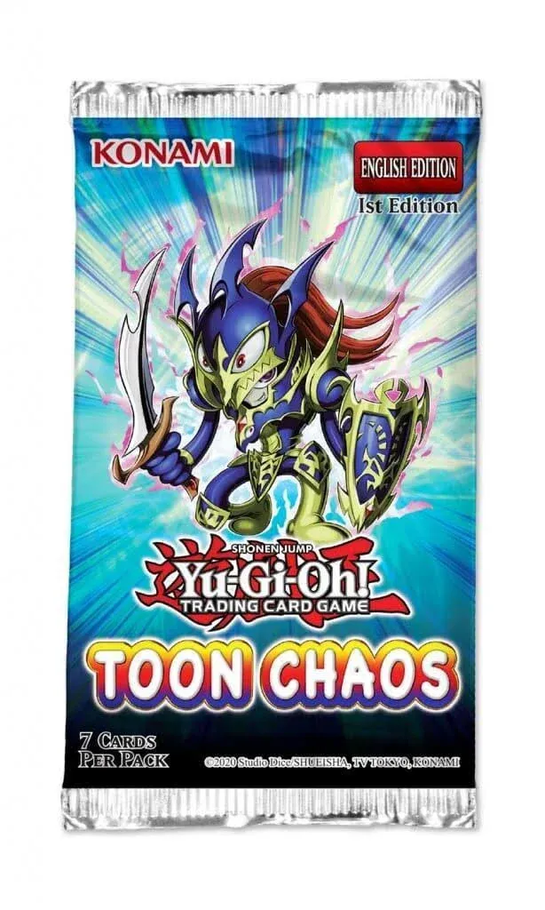 Toon Chaos 1st Edition Booster Pack (Yugioh) Sealed Yugioh