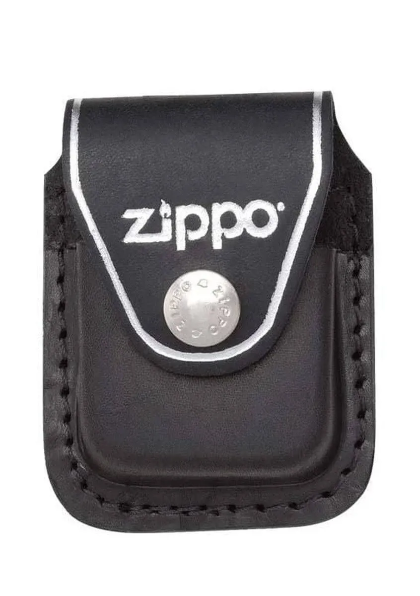 Zippo Black Lighter Pouch w/ Clip