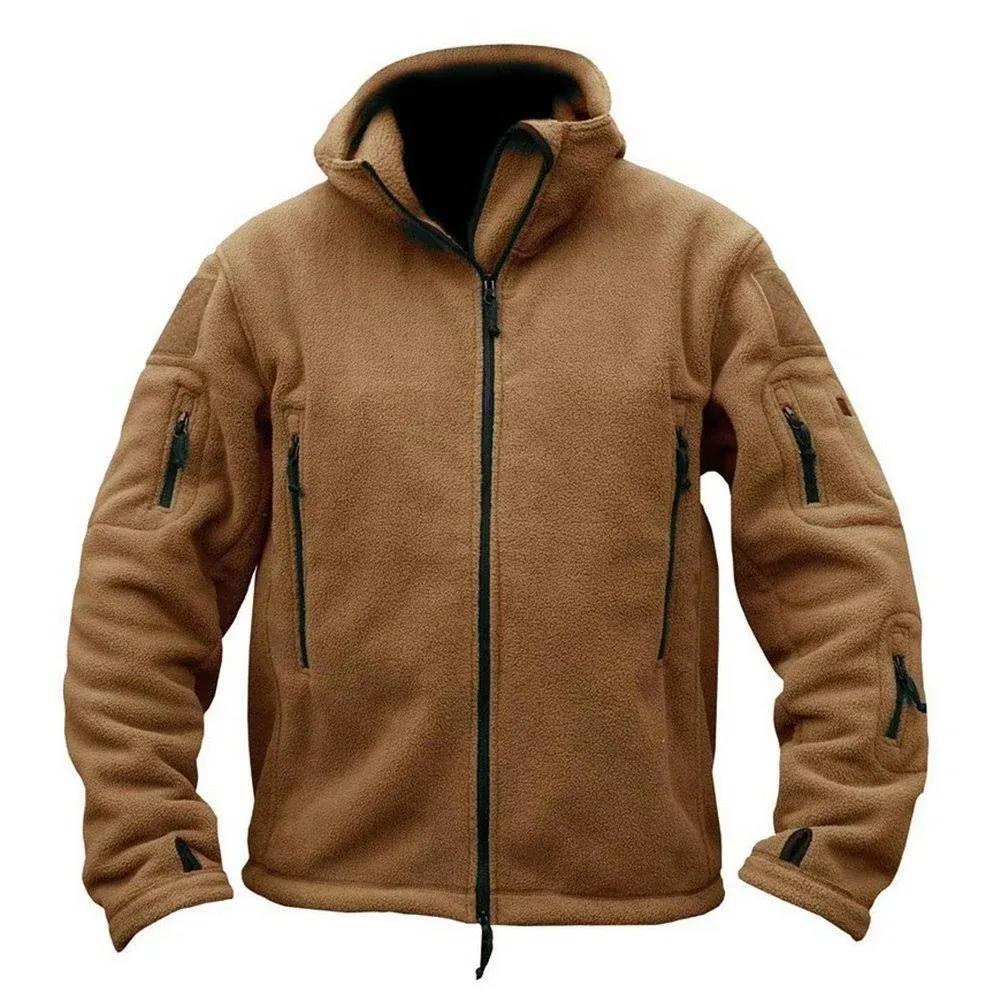 ReFire Gear Men's Warm Military Tactical Sport Fleece Hoodie Jacket