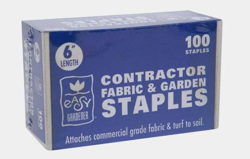 Easy Gardener Garden Staples 6 in - 100 Pk