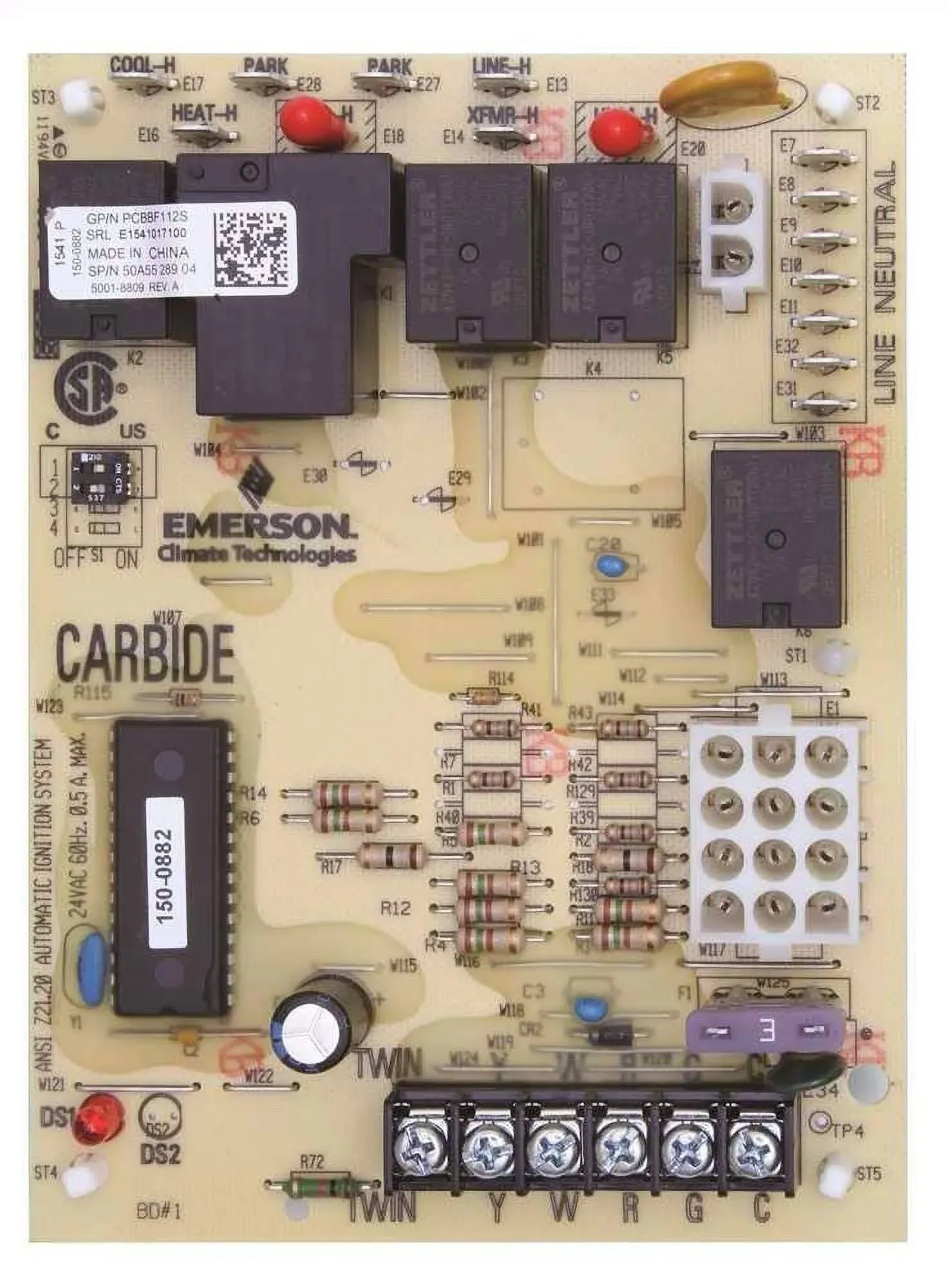 Goodman Manufacturing PCBBF112S INTEGRATED CONTROL BOARD () Black