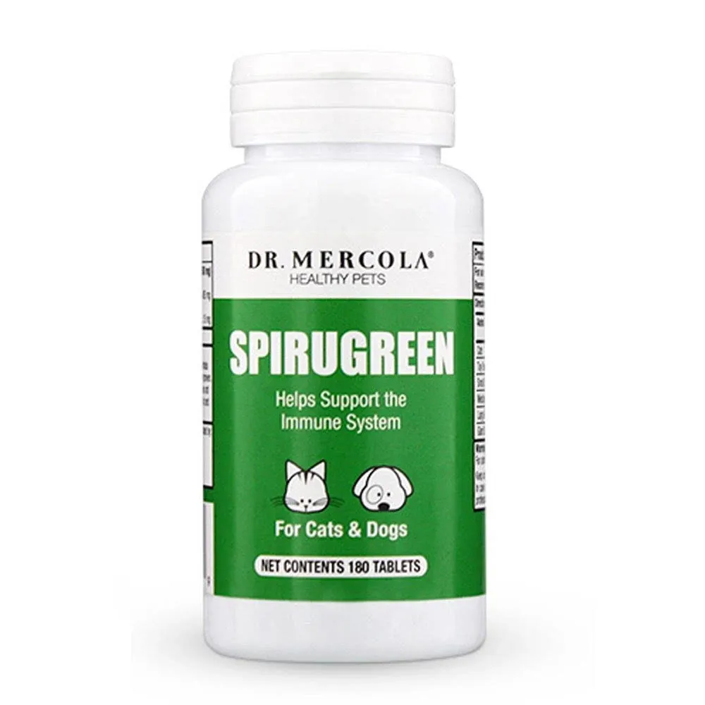 Dr Mercola SpiruGreen for Pets | 180 Tablets