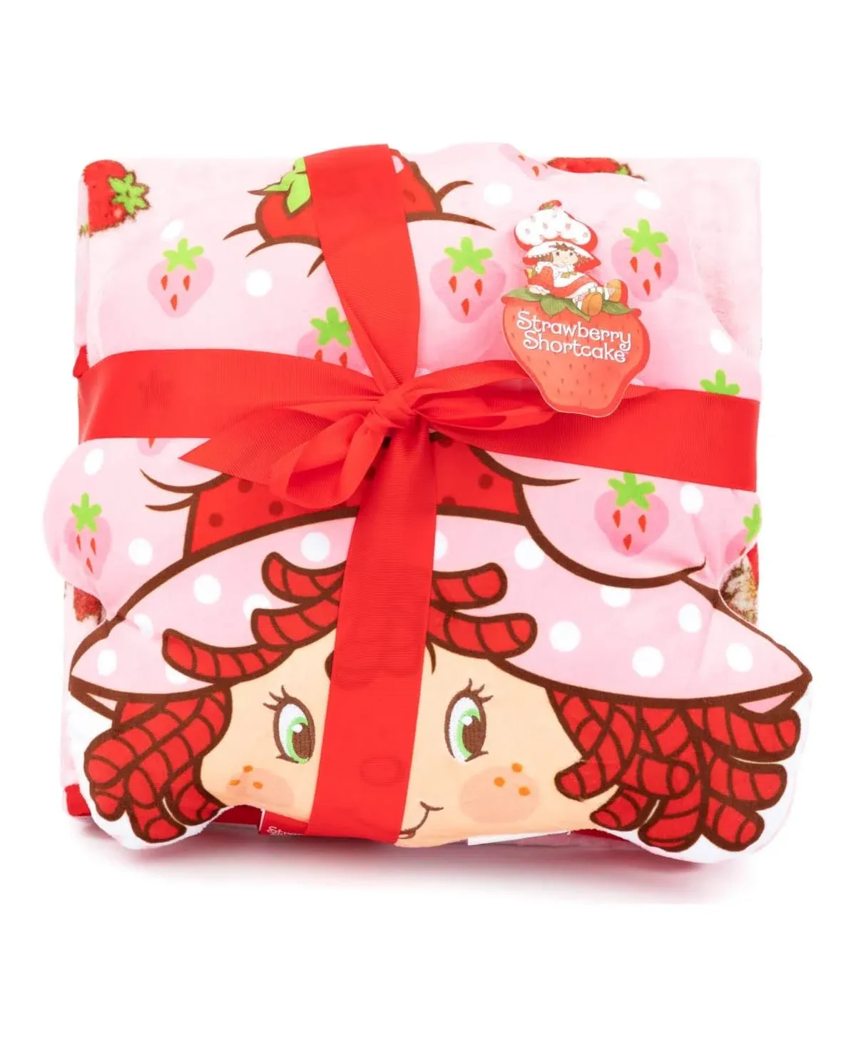 Strawberry Shortcake Strawberries Galore Throw & Pillow Buddy Set