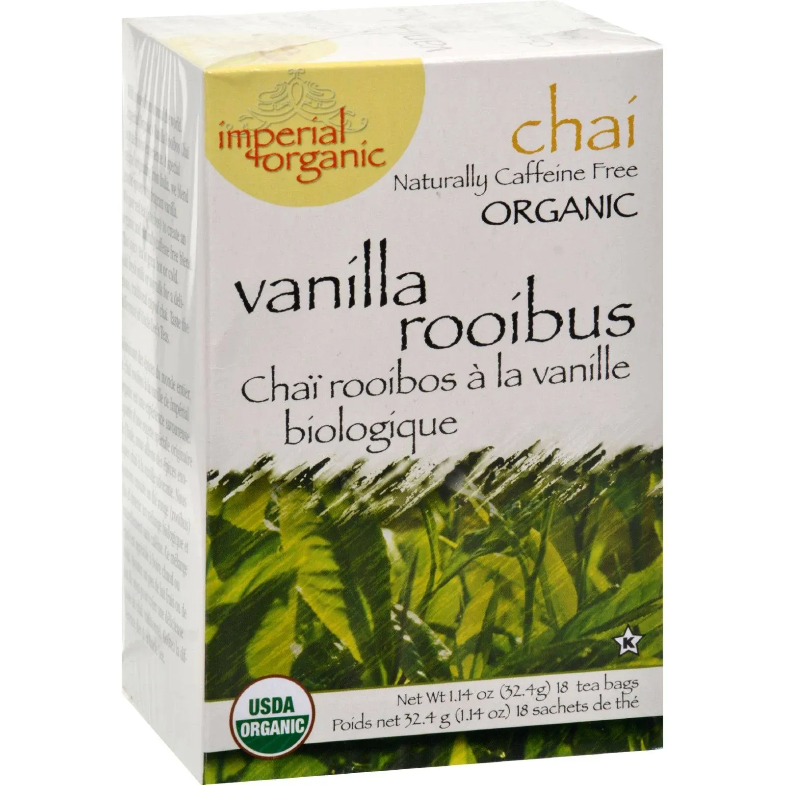 Uncle Lee&#039;S Tea Tea Og2 Imp Van Roob Chai 18 Bag