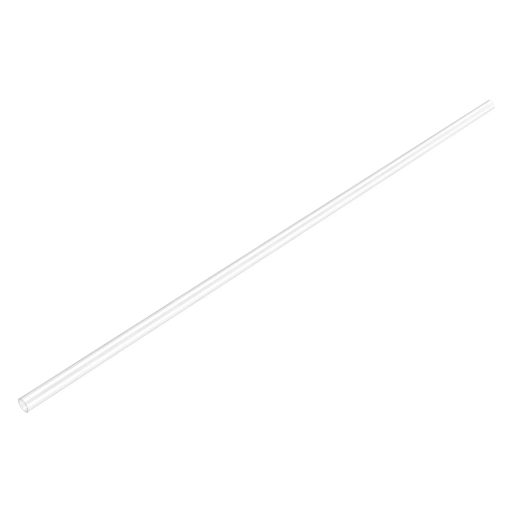 Uxcell Clear Rigid Tube Length Round Plastic Polycarbonate Tube | Harfington ...