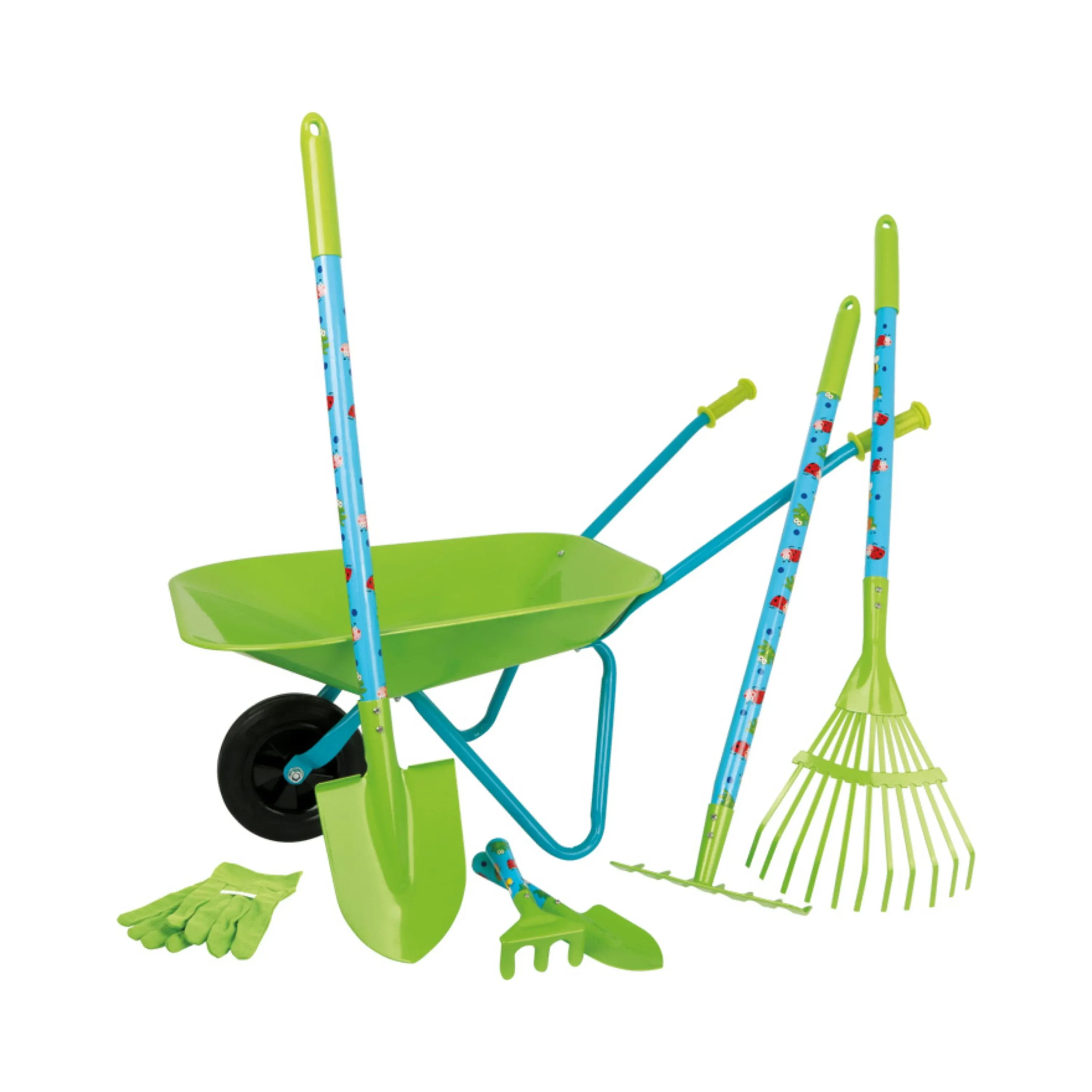 Small Foot Large Garden Set with Wheelbarrow