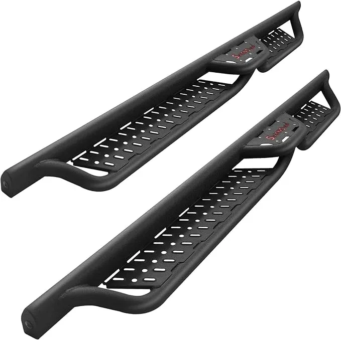 SMANOW Running Boards Compatible with 2007-2018 Jeep Wrangler JK 4 Door. Black ...