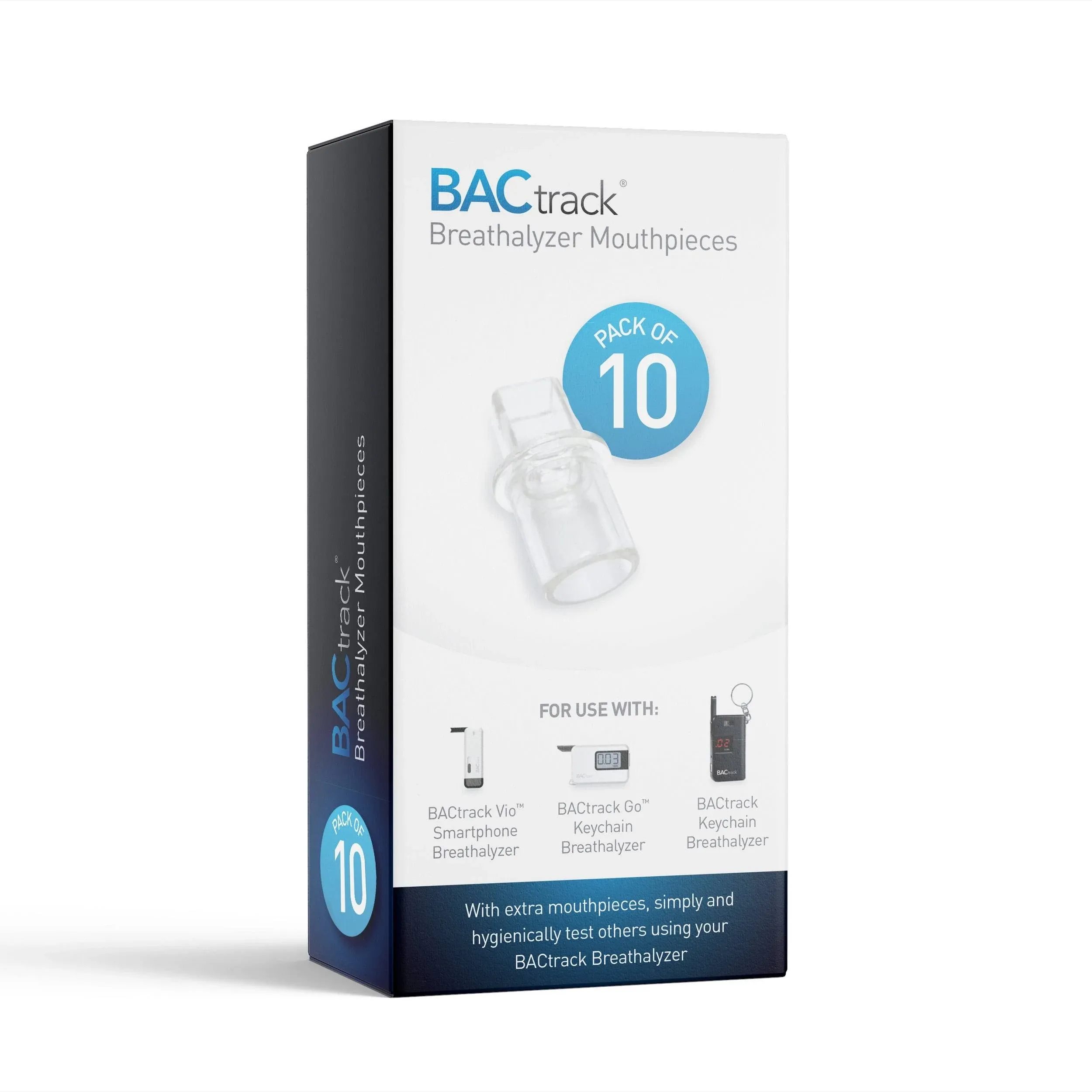 BACTRACK Keychain Breathalyzer Mouthpieces (10 Pack)