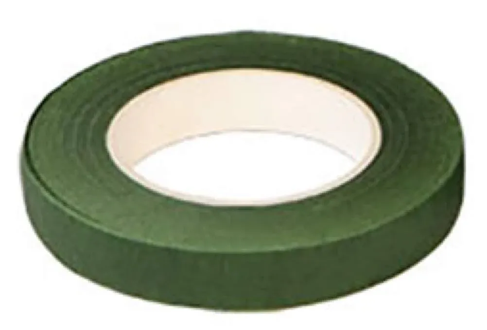 Floral Ruban Tape Green Floral Tape 90 Feet X 1/2 inch ~ Floral Supplys 