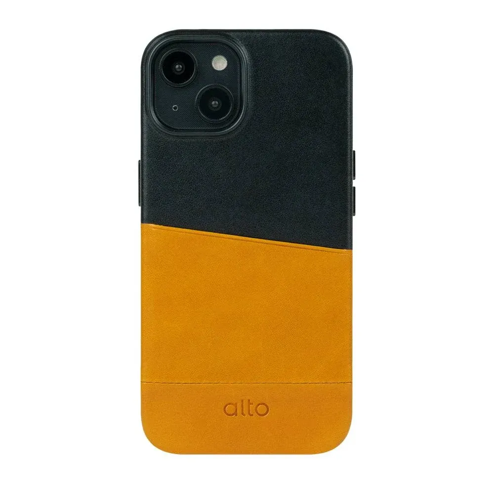 Alto Leather Card Case Designed for iPhone 14, iPhone 13, Metro Series Handmade ...