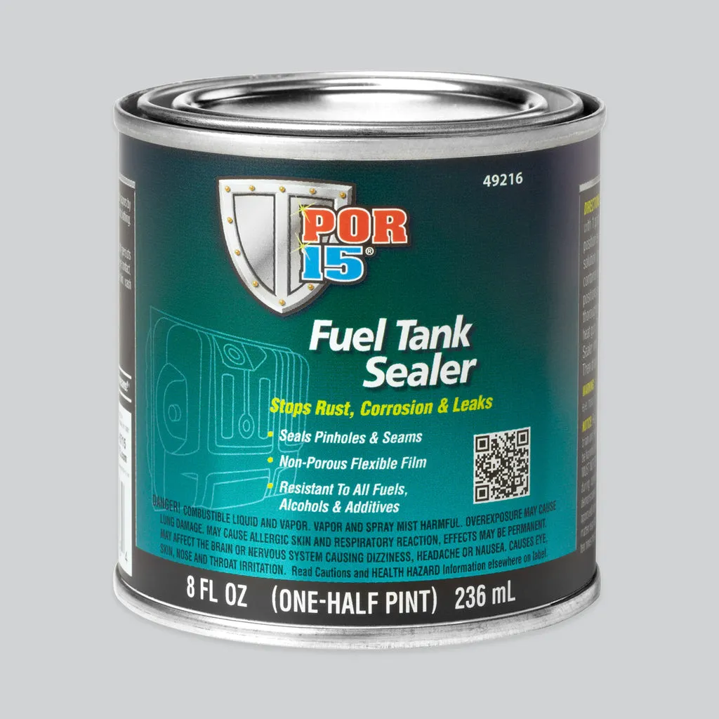 POR-15 Fuel Tank Sealer, Stops Rust, Corrosion and Leaks, Resistant To All Fuels, Alcohols and Additives, 8 Fluid Ounces