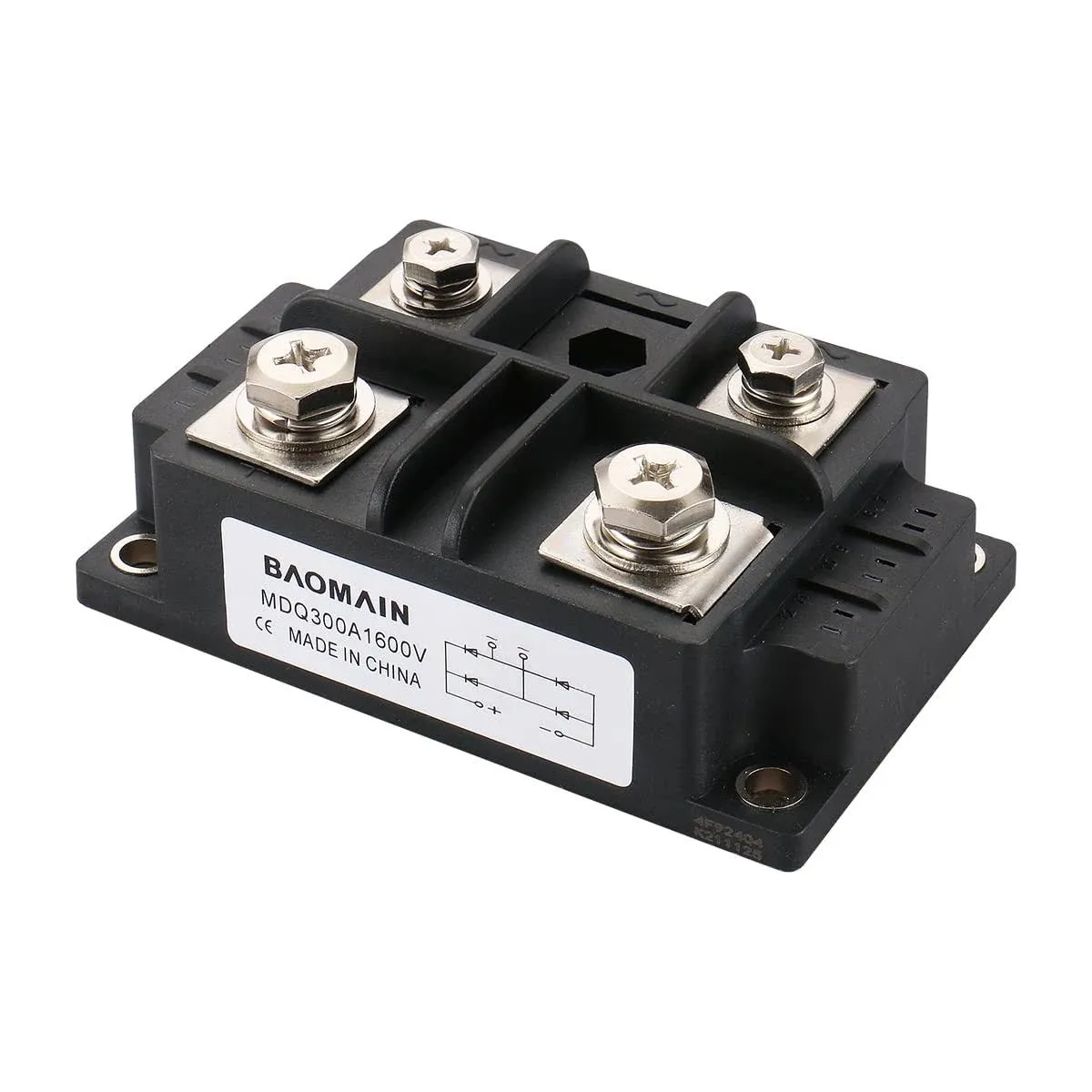 Baomain Bridge Rectifier MDQ-300A Full Wave Diode Module Single Phase 300A 1600V