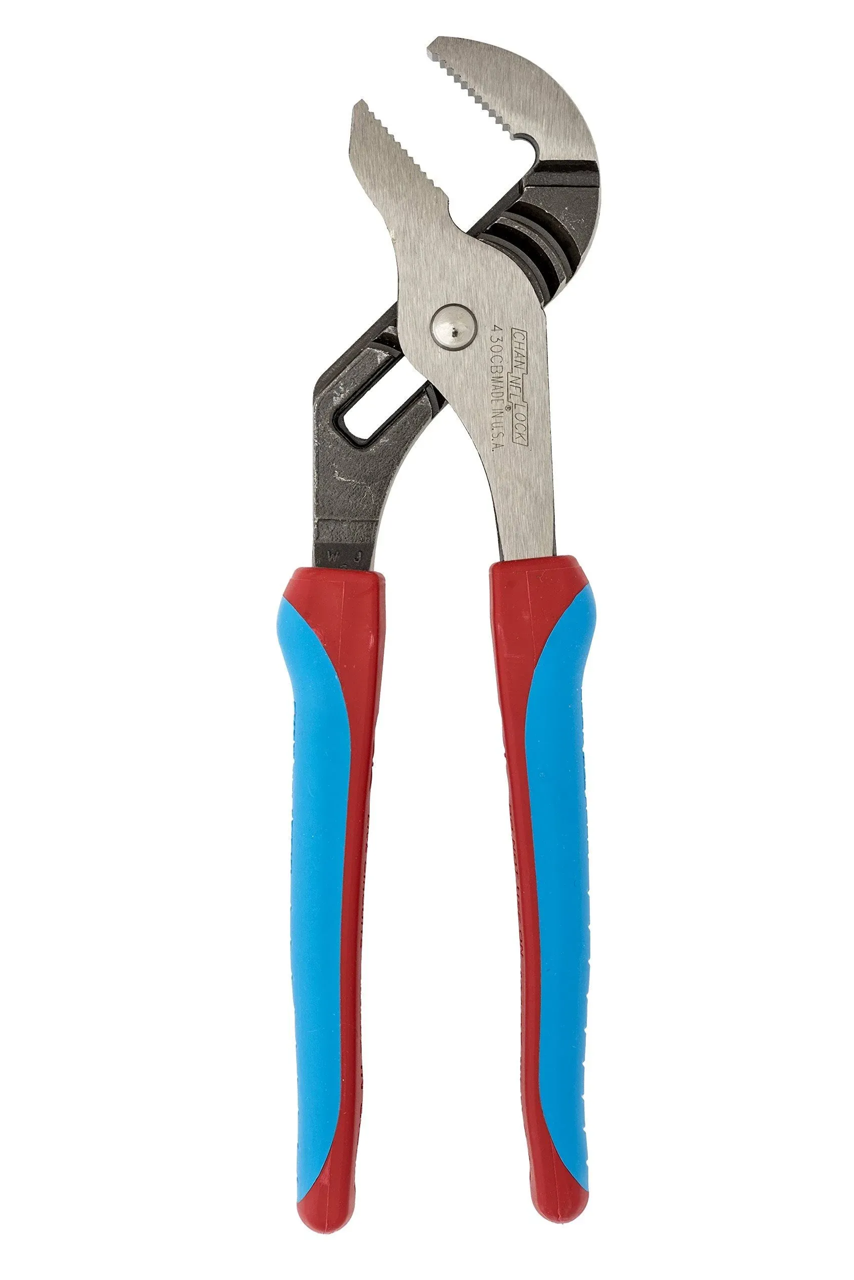 Channellock - 10 Tongue Groove Plier Straight Jaw 2 Cap (430CB)