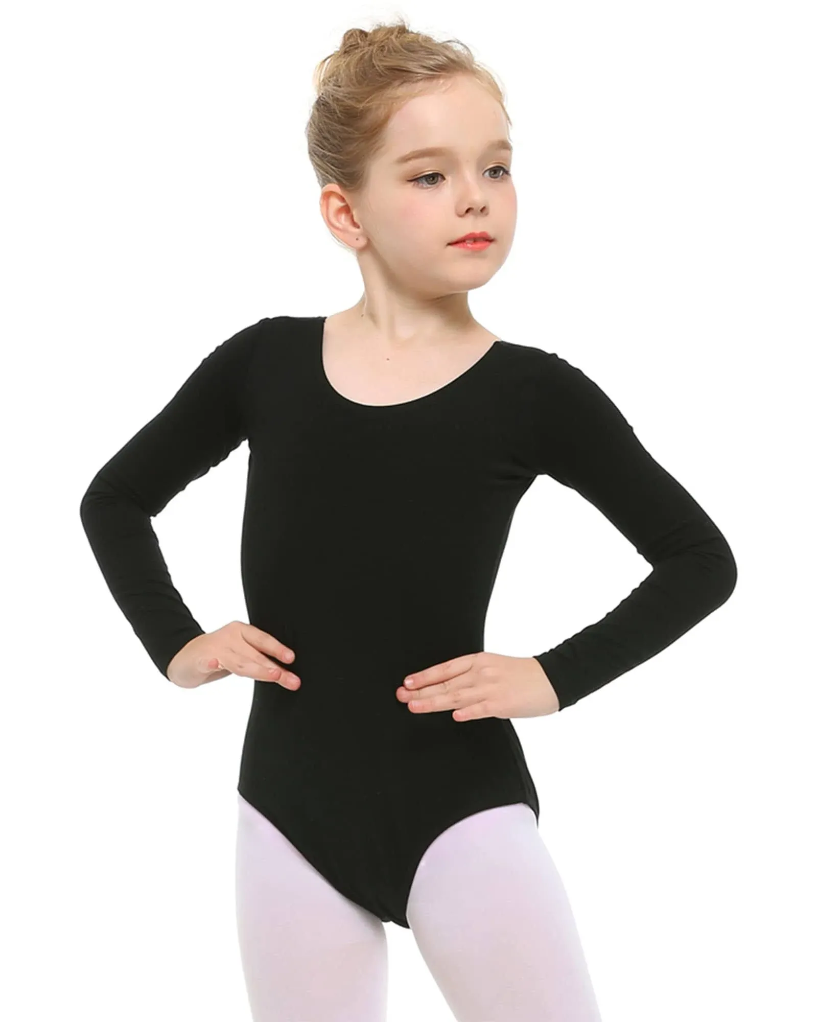 Stelle Girls Long Sleeve Ballet Leotard